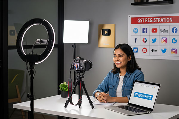 GST for Influencers, YouTubers, and Content Creators in Bihar