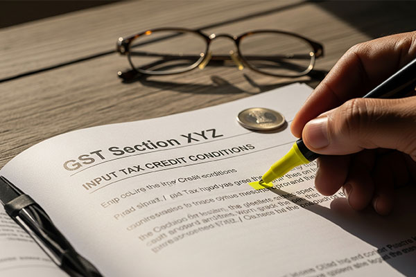 Understanding Section 16 of GST: Input Tax Credit Conditions