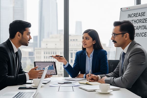 Increase Authorized Capital services